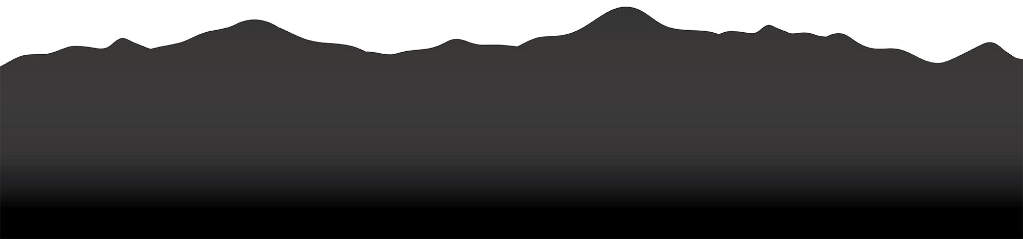 Footer Background - a silhouette of hills